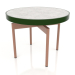 3d model Round coffee table Ø60 (Bottle green, DEKTON Kreta) - preview