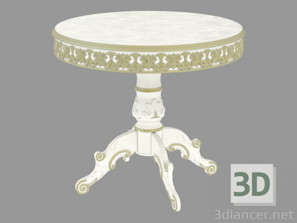 modèle 3D Table ronde (12612) - preview