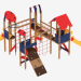 3d model Children's play complex (1405) - preview