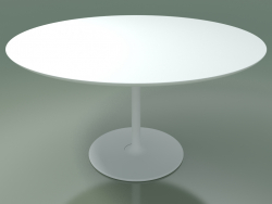 Tavolo rotondo 0690 (H 74 - P 134 cm, M02, V12)