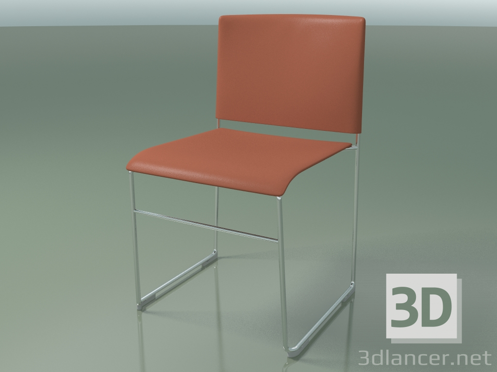 3d модель Стул стекируемый 6600 (polypropylene Rust, CRO) – превью