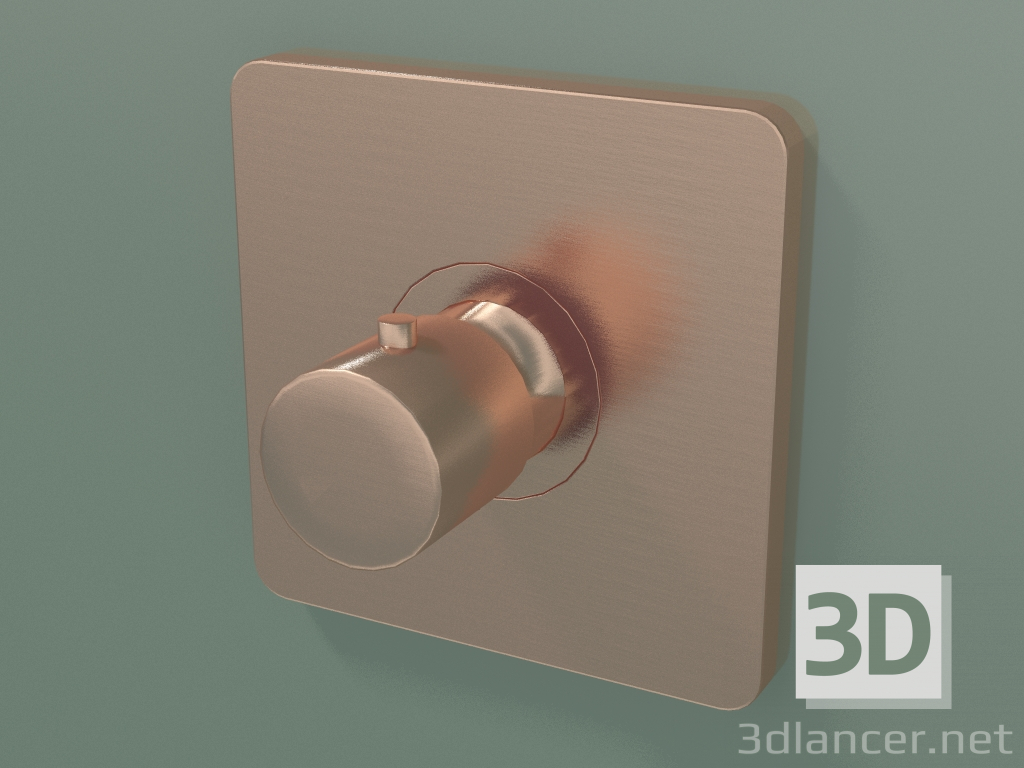 3d model Termostato de empotrar HighFlow (34716310) - vista previa