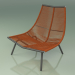 3d model Leisure chair with high back 002 (Metal Smoke) - preview