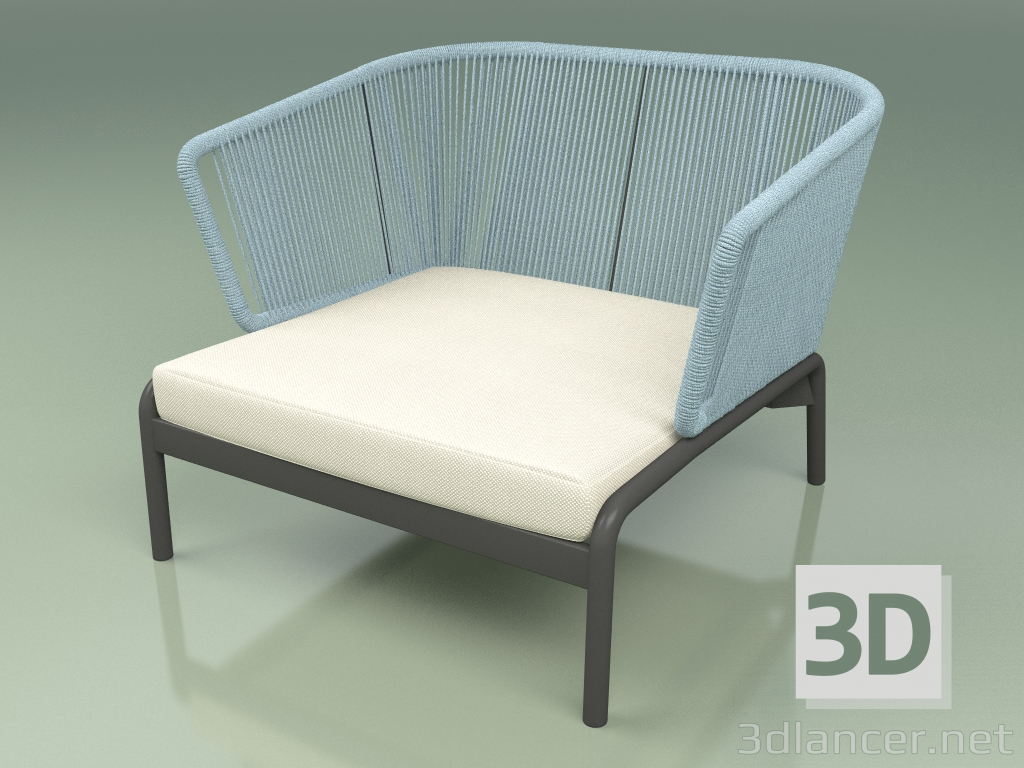 3d model Sofa 001 (Cord 7mm Sky) - preview