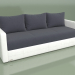 3d model Triple sofa Milan - preview