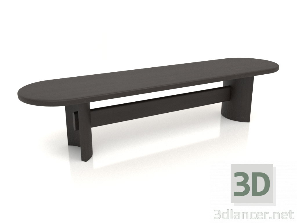 3D Modell Bank VK 02 (1600x400x350, Holzbraun) - Vorschau