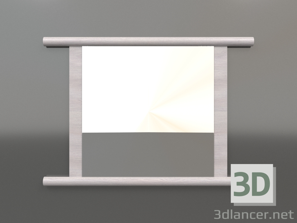 3d model Espejo ZL 26 (800x570, madera clara) - vista previa