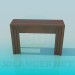 3d model Rack a narrow table - preview