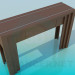 3d model Rack a narrow table - preview