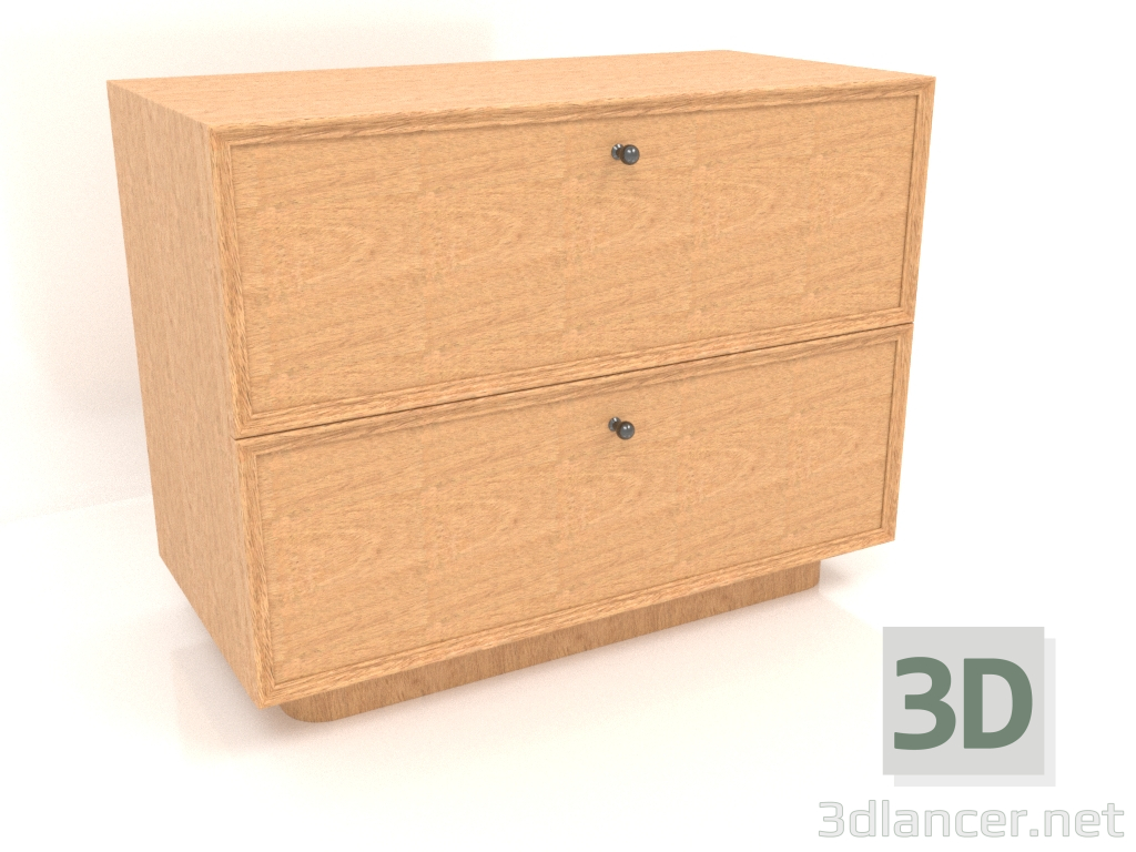 3D Modell Schrank TM 15 (800x400x621, Holz Mahagoni furniert) - Vorschau