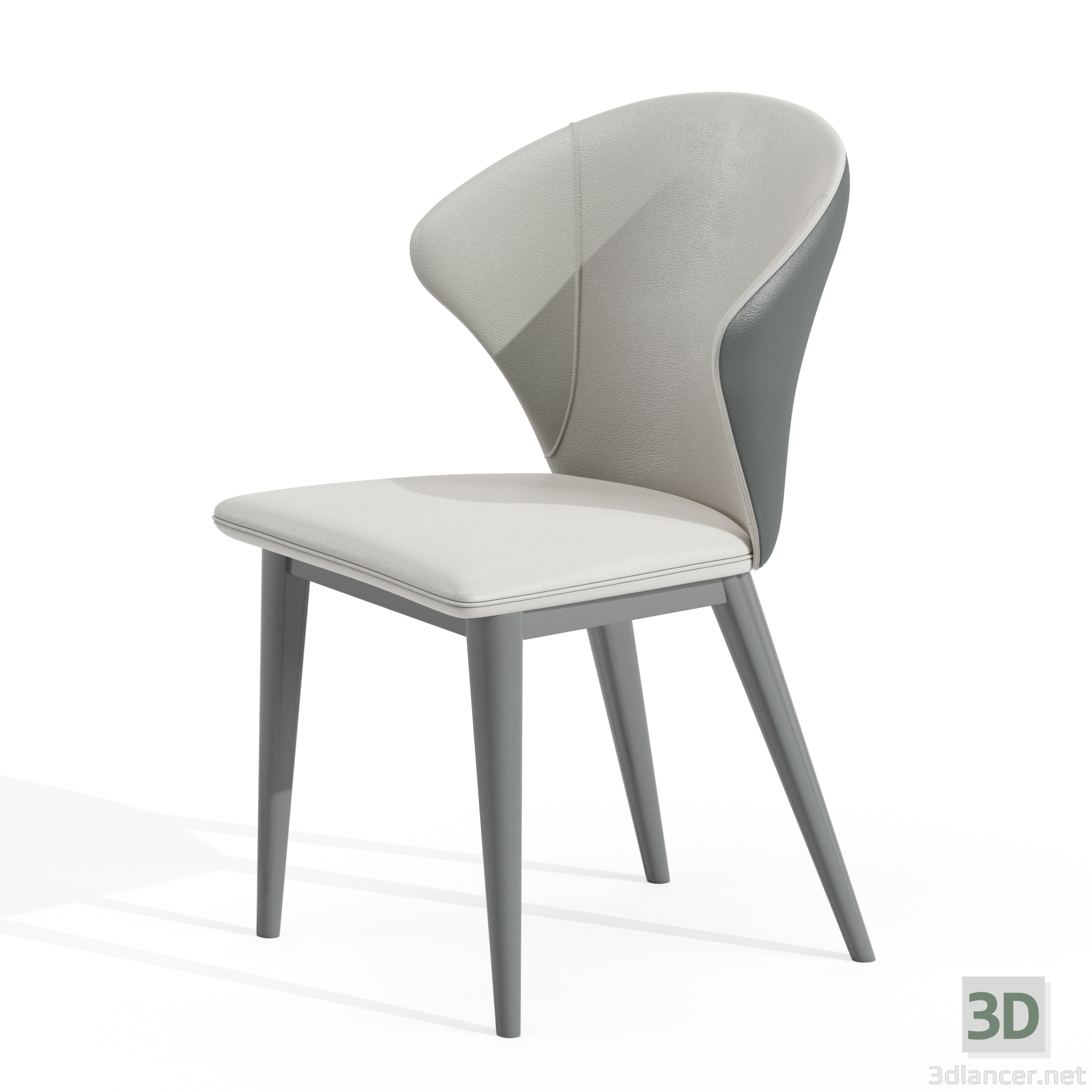 Spinea Pizarra Blanca y Gris 3D modelo Compro - render