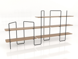 Rack modular (composição 13 (05+01+U))