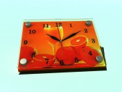 Orologio foto arancio