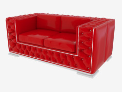 Modernes Ledersofa (42402)