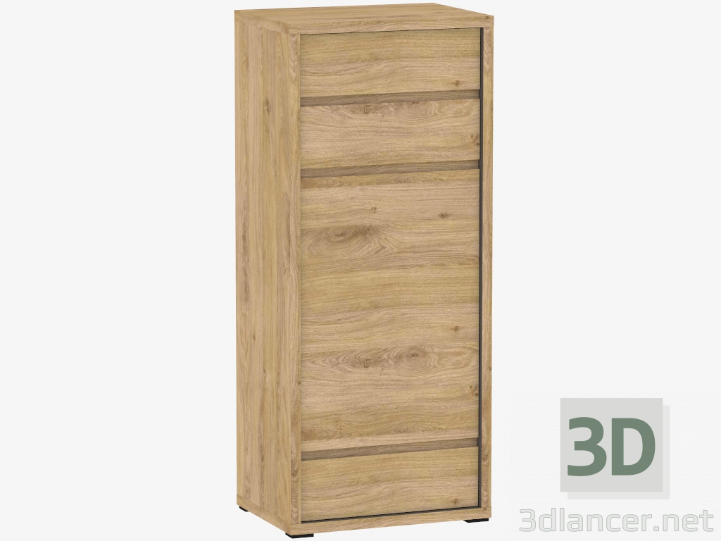 modello 3D Chest 1D-3S (TYPE 35) - anteprima