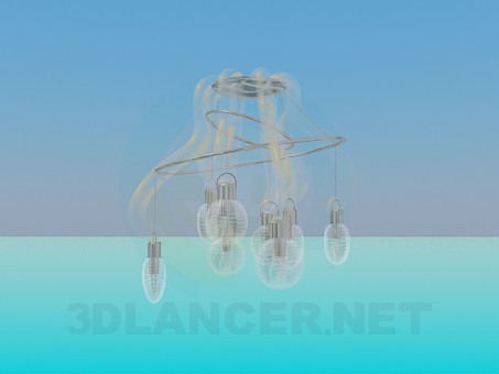 3d model Chandelier - preview