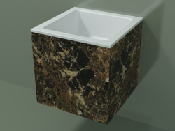 Lavabo sospeso (02R112101, Emperador M06, L 36, P 36, H 36 cm)