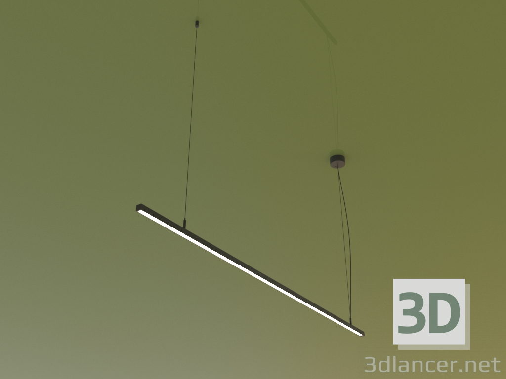 modèle 3D Luminaire LINÉAIRE P1616 (1250 mm) - preview