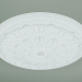 Modelo 3d Roseta com ornamento RW015 - preview