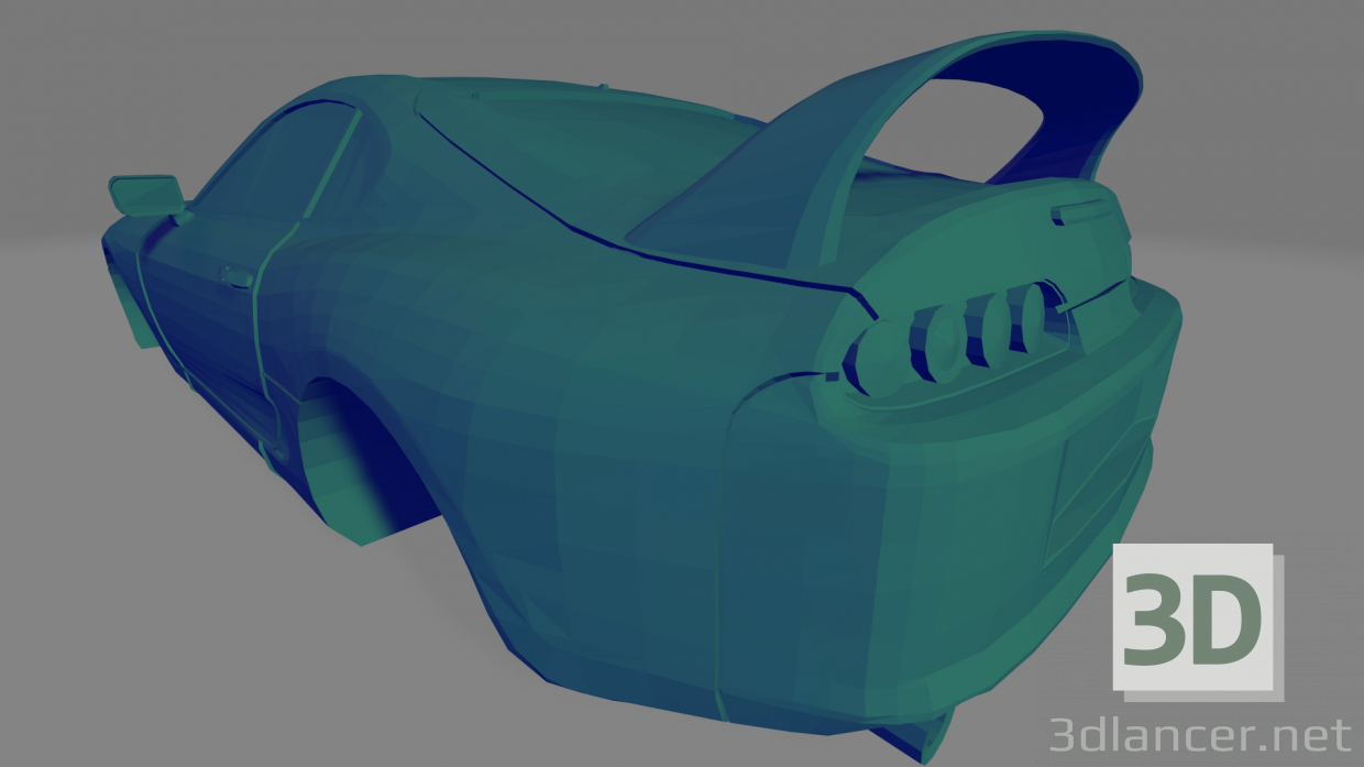 modèle 3D de Toyota Supra RZ (Mk4) acheter - rendu