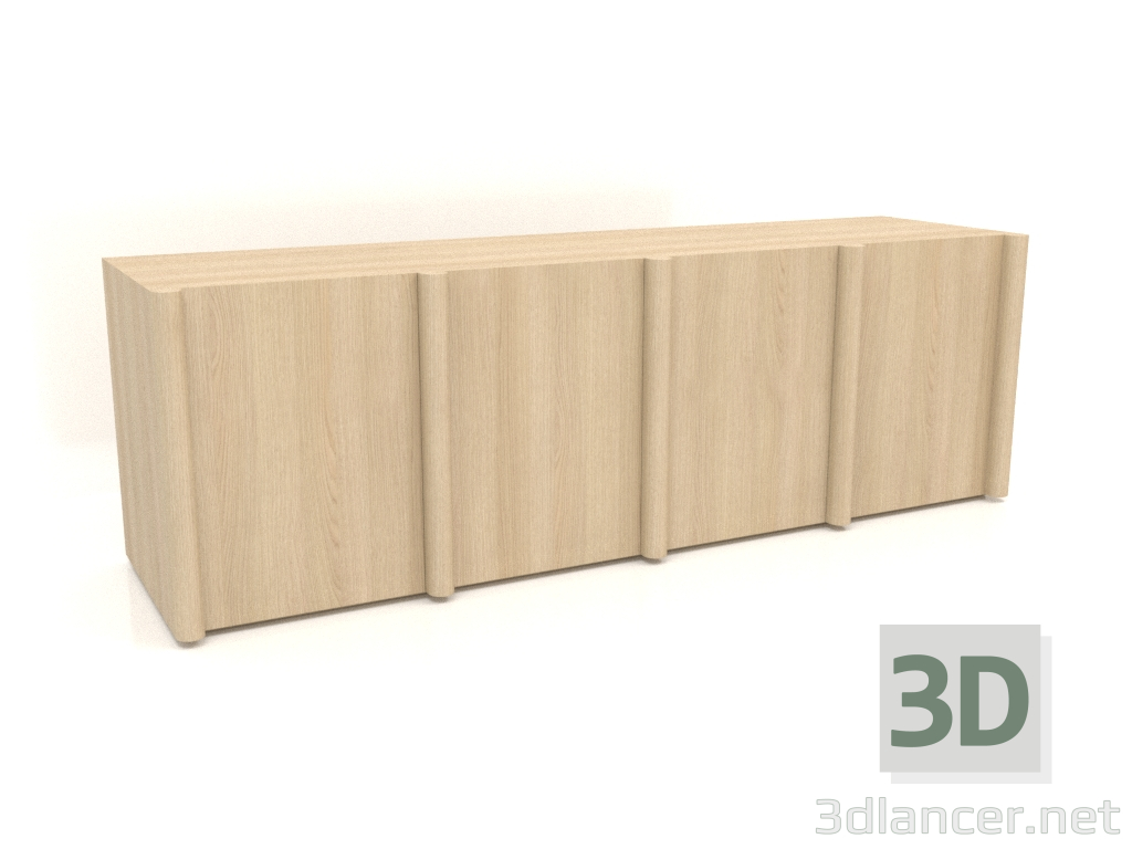 Modelo 3d Buffet MW 05 (2465х667х798, madeira branca) - preview