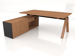 Table de travail Viga Executive V03L (1800x1801)