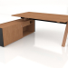 Modelo 3d Mesa de trabalho Viga Executive V03L (1800x1801) - preview