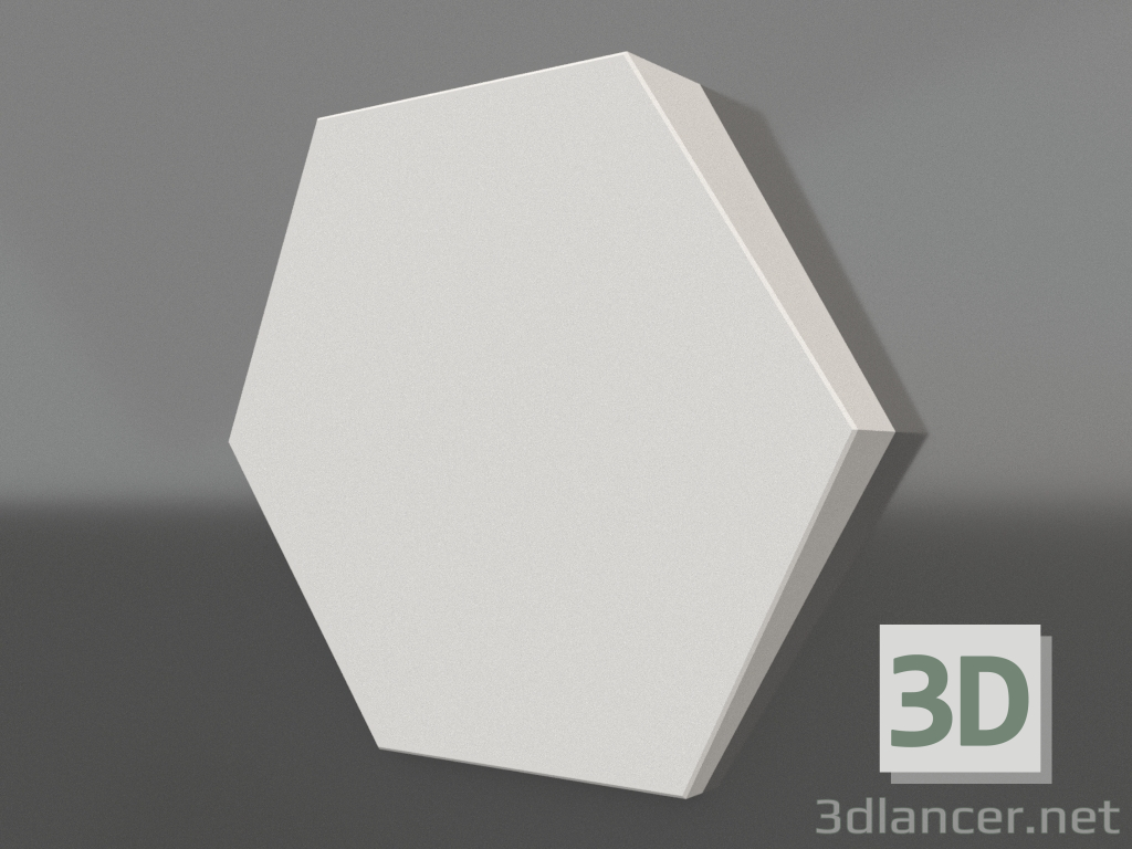 3D modeli 3 boyutlu panel M-47 - önizleme