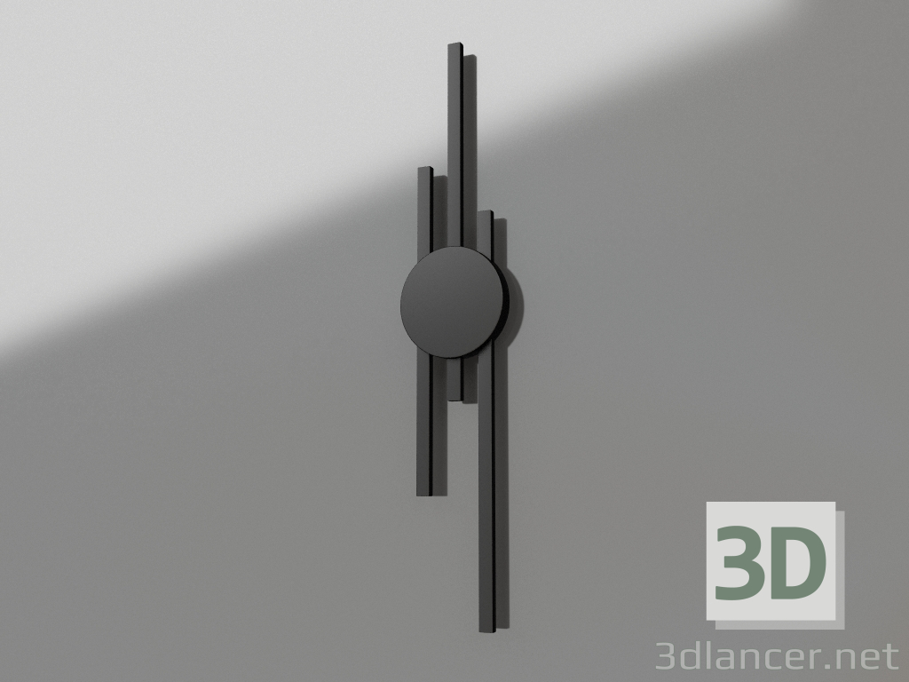 3d model Wall lamp Lauryn black (08428-603.19) - preview