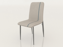 Chair Rene (light gray - black)