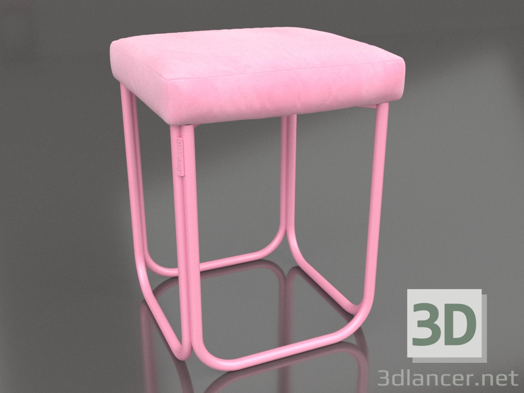 modèle 3D Pouf Hubba (RAL 3015) - preview