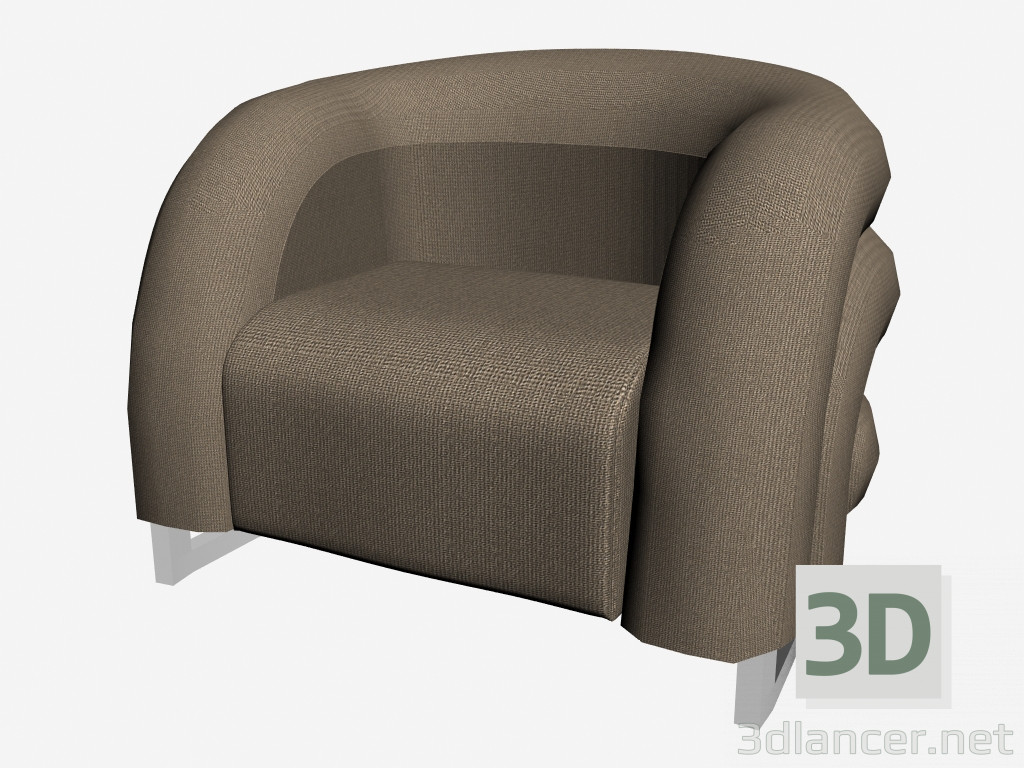 3d model Balón sillón - vista previa