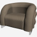 3d model Balón sillón - vista previa