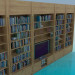 3d model Bookcase - preview