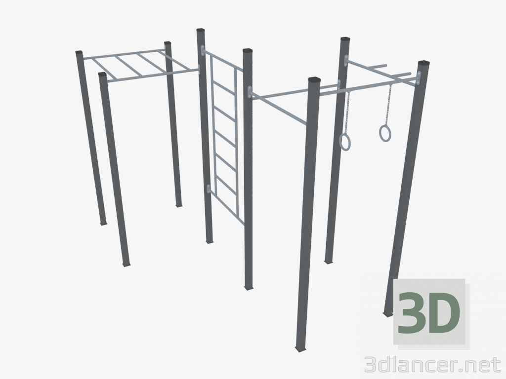 3D Modell Sportanlage (WL0018) - Vorschau