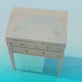 3d model Secretaire - vista previa