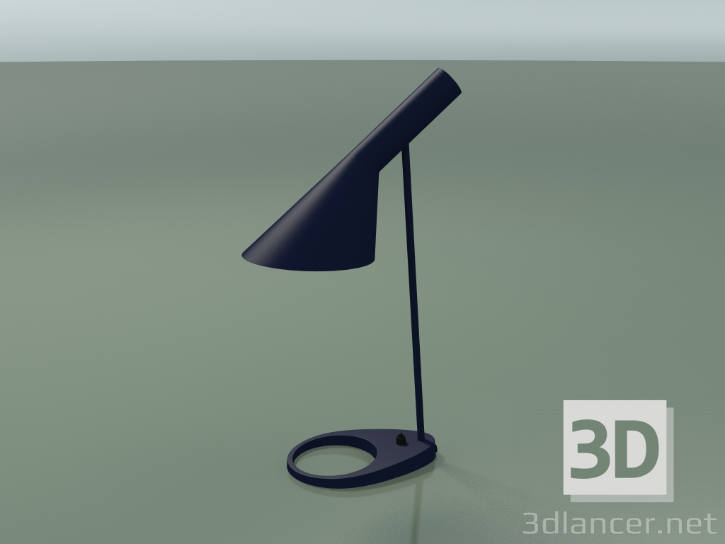 Modelo 3d Candeeiro de mesa AJ TABLE (20W E27, MIDNIGHT BLUE) - preview