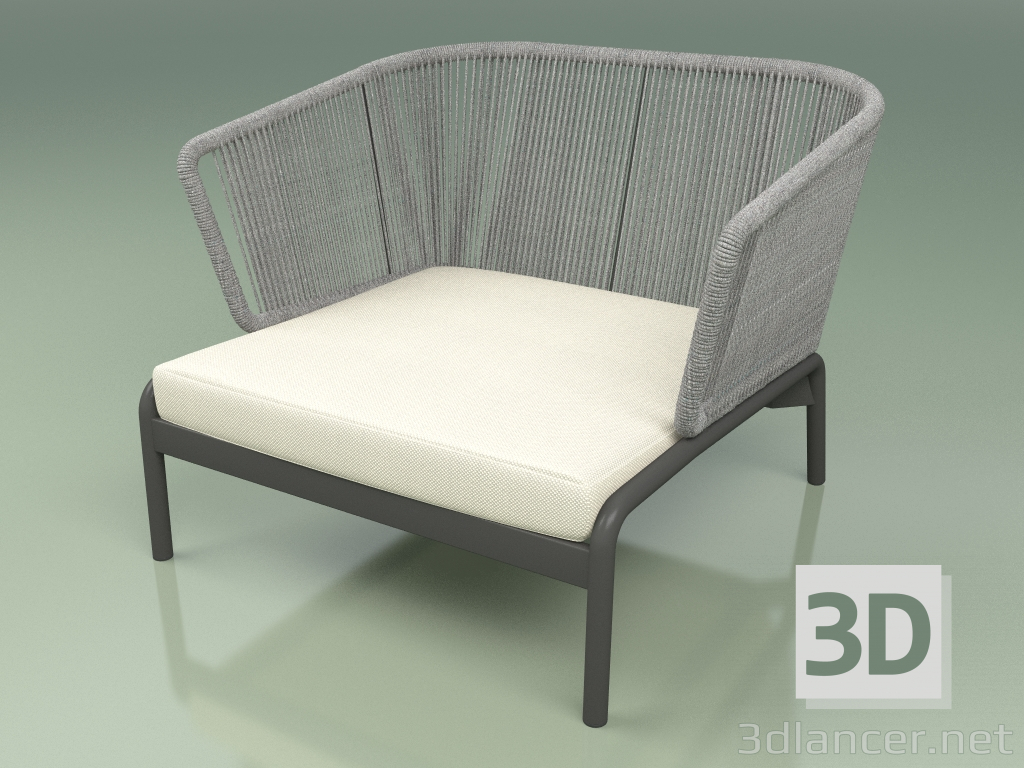 3D Modell Sofa 001 (Kordel 7mm Stein) - Vorschau