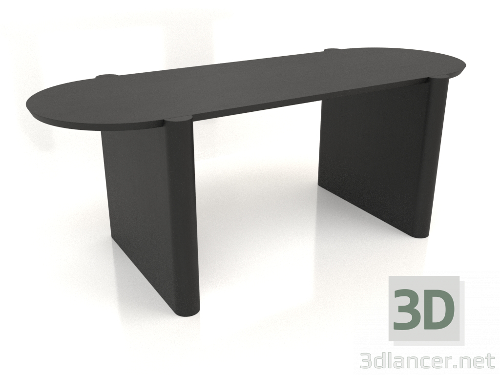 3d модель Cтол DT 06 (2000х800х750, wood black) – превью