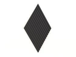 3D-Wandpaneel STRIPE (schwarz)