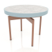 3d model Round coffee table Ø60 (Blue grey, DEKTON Kreta) - preview