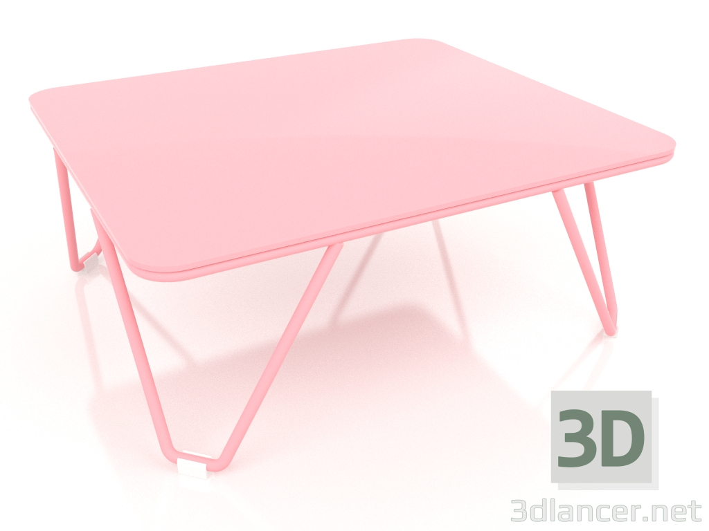 3D Modell Beistelltisch (Rosa) - Vorschau