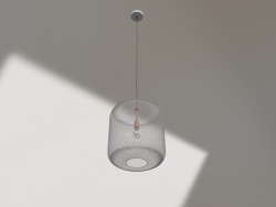 Lampe suspendue en maille