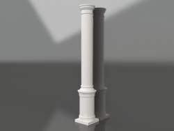 Gypsum column KK 035 (D=300mm, H=3700mm)