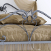 3d Art Nouveau Style Bed model buy - render