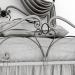 3d Art Nouveau Style Bed model buy - render