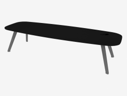 Coffee table (Black Fenix 120x40x30)