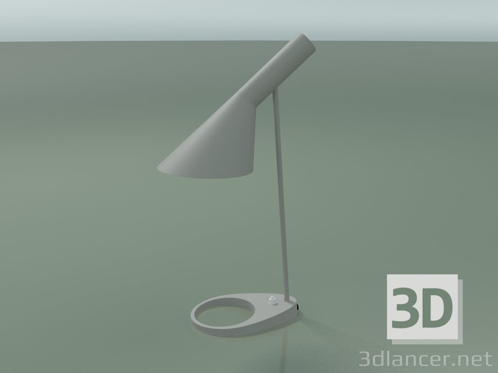 modello 3D Lampada da tavolo AJ TAVOLO (20W E27, GRIGIO ORIGINALE) - anteprima