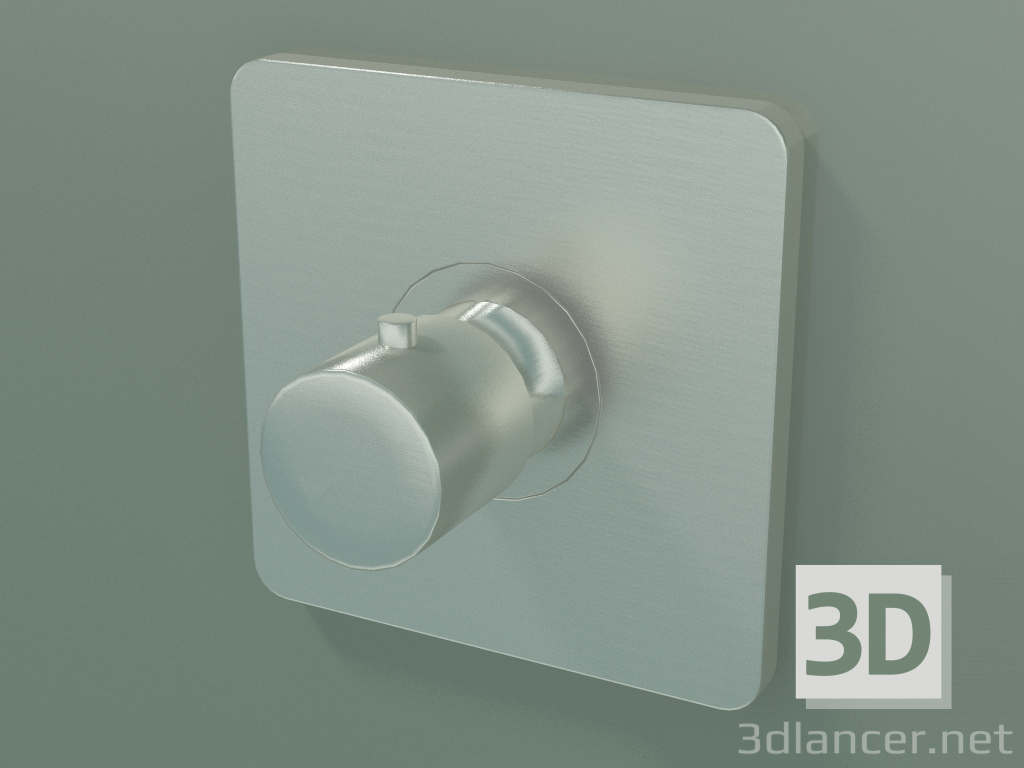 3d model HighFlow flush-mounted thermostat (34716820) - preview