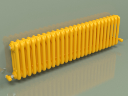 Radiator TESI 3 (H 300 25EL, Melon yellow - RAL 1028)